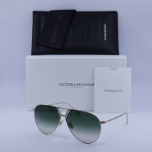Victoria Beckham VB208S 700 Gold/Khaki Gradient 64-10-140 Sunglasses New... - $157.28
