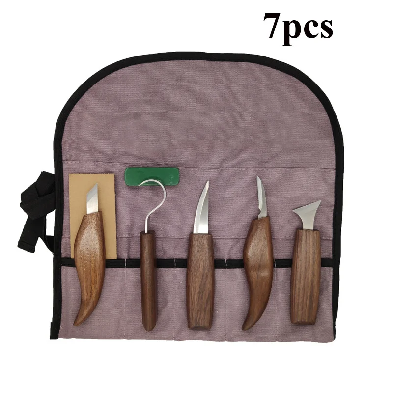 3/7/10pcs Chisel wor Cutter Hand Tool Set  Carving  DIY Peeling carving ... - $5,274.57 MXN