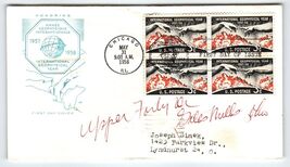 Scott #1109 1958 International Geophysical Year First Day Cover FDC Chicago - $8.09