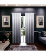 Set of Two 84&quot;  Black Ombre Shades Window Panels - $3,611.93 MXN