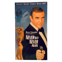 James Bond 007 &quot;Never Say Never Again&quot; VHS 1983 Starring Sean Connery - $7.92