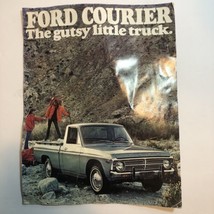 Ford Courier Pickup Truck Brochure Car Dealer Fold Out Advert Vtg 1976 - $8.33