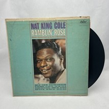 nat king cole ramblin rose vinyl - $8.28