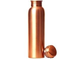 Pure Copper Tamba Bottle Joint Free Leak Proof Cap 1 Litre for Home Office - £21.36 GBP