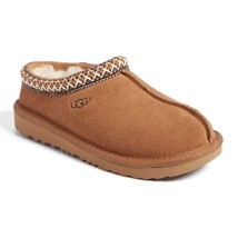 UGG Kids Slip On Mule Clog Slippers Tasman II Size US 13 Chestnut Brown Suede - $105.93