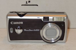 Canon PowerShot A400 3.2MP Digital Camera - Black Tested Works - $74.20