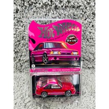 Hot Wheels Red Line Club 1993 Ford Mustang Cobra R Pink Edition 2024 - £46.68 GBP