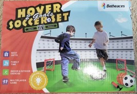 Kids Game Toys Hover Soccer Ball Set Soccer with 2 Goals Soft Bumper Betheaces - £6.35 GBP