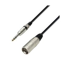 Adam Hall 3 Star Series 3m XLR Male to 6.3mm Jack Stereo Microphone Cable  - $25.00