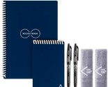 Smart Reusable Notebook Set - Dot-Grid Eco-Friendly Notebook With 2 Pilo... - £53.10 GBP
