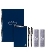Smart Reusable Notebook Set - Dot-Grid Eco-Friendly Notebook With 2 Pilo... - £53.72 GBP
