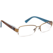 Gucci Women&#39;s Eyeglasses GG 2870 IQ4 Brown/Blue Half Rim Frame Italy 55[]16 135 - £135.88 GBP