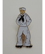 United States Navy Sailor Man Lapel Hat Pin Tie Tack - £13.08 GBP