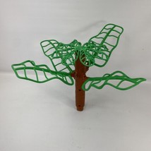 Flippin&#39; Frogs Game Mattel 2007 - Tree Replacement Part Tree Top, 4 Leafs, Trunk - £7.57 GBP