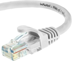 CAT6 Ethernet Patch Cable 50 ft RJ45 Connectors with Gold Plated Contact... - £23.88 GBP
