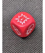 (1) Warhammer Blood Bowl Fantasy Football Red Dice - $18.01 CAD
