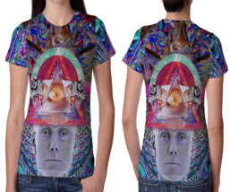 Illuminati DMT Psychedelic Womens Printed T-Shirt Tee - £11.61 GBP+