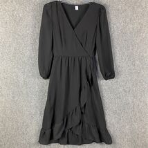 Old Navy Dress Women&#39;s XS A-Line Black Long Sleeve Adults Extra Small - $22.32 CAD