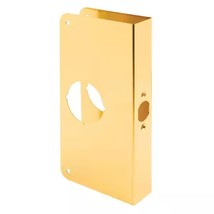 Defender Security 1-3/8 In. x 2-3/8 In. Backset Brass Door Reinforcer U ... - $286.12 MXN