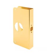 Defender Security 1-3/8 In. x 2-3/8 In. Backset Brass Door Reinforcer U ... - $280.35 MXN