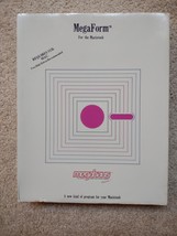 Vintage Apple Mac MegaForm Software Package 1984 - $577.47 MXN