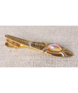 Vintage Tie Clip With Oval Opal Stone - $462.87 MXN