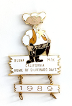 VTG 1989 Buena Park Lions Club Sheriff Sam Silverado Days Festival Souve... - £10.79 GBP