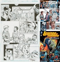 Gerry Conway Firestorm Legends of Tomorrow #2 Pg 12 Original Art Eduardo Pansica - $98.99