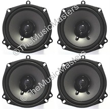 4X Two Pair! 5 1/4&quot; Inch 5.25&quot; Car Stereo Audio Speakers Oem Style Replacements - £52.32 GBP