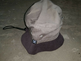 DC Bucket Hat BUCKETTER Khaki and Brown L-XL NOSWT - £19.65 GBP