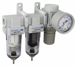 Pneumaticplus Sau230-N02G Three Stage Air Drying System, 1/4&quot; Npt -, Gauge - $129.30