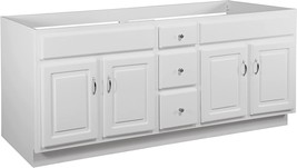 Design House 587048 Concord Vanity Without Top, Unassembled, White, 72 X 21 - $876.99