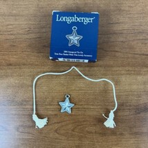 Longaberger 2001 Inaugural Tie On - W/ Original Box - $7.91