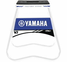 FX Factory Effex Carbon Steel Yamaha V1 White Bike Stand For MX Bikes Motocross - £70.73 GBP