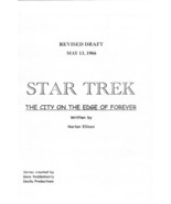 STAR TREK: CITY ON THE EDGE OF FOREVER by Harlan Ellison 1966 TV series ... - $21.99