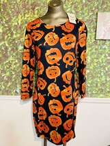 Brand New Halloween Pumpkin Dress Size Small Women’s Knee Length Long Sl... - £17.32 GBP