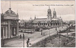 Postcard In Court Of Arts Franco-British Exhibition London England UK 1908 - £3.95 GBP