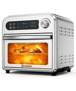 MOOSOO Air Fryer Oven 10.6 QT Toaster Oven Combo w/ Digital Screen 8-in-... - £73.36 GBP