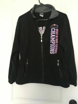 National Hope Champions Adult Unisex Fleece Jacket Zip-Up Size Small Black - $239.38