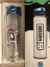 64Hydro 32 Oz Don&#39;t Stop ME-OW Cat Infuser Water Bottle - £20.00 GBP