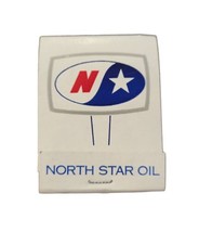 Vintage North Star Gasoline Matchbook Unstruck - Division Of Ashland Oil - $9.89