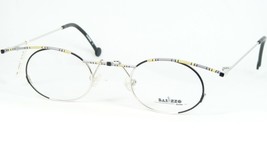 Vintage BAJAZZO SUNNY FC Argent/ Noir/ Crème Lunettes 43-24-140mm - $96.37