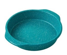 Pioneer Woman ~ 9&quot; Teal Speckled ~ TIMELESS ~ Non-Stick ~ Round Cake Pan - £21.93 GBP