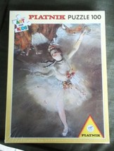 Art for Kids Degas Ballerina The Star Piatnik 100 Pc  Puzzle New in Shri... - $14.84