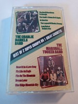 Charlie Daniels Band Marshall Tucker Band Cassette 1992 Best of 2 Super Groups - $29.58