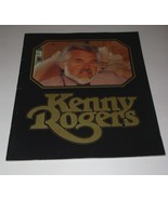 Kenny Rogers Concert Tour Program Vintage 1984 Near Mint - $34.28 CAD
