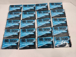 20 Sealed Packs Final Fantasy The Spirits Within Movie Sealed Trading Cards 2001 - $13.19