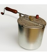 Popstir Aluminum Stovetop Camping Fire Popcorn Maker With Hand Crank Sti... - €25,51 EUR