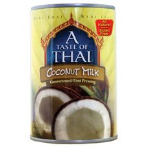TASTE OF THAI Milk, Coconut, 13.5-Ounce (Pack of 6) - £38.08 GBP