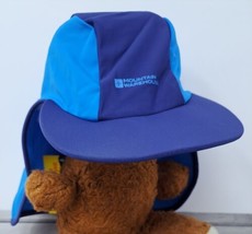 Mountain Warehouse Legionnaire Kids Swim Hat Blue NWT Size 1 Neck Covering - £5.61 GBP